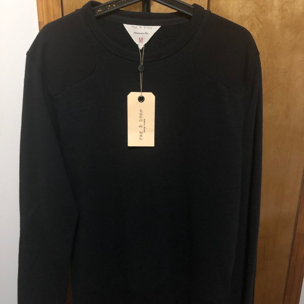 SZ M | new with tag : rag & bone black sweater